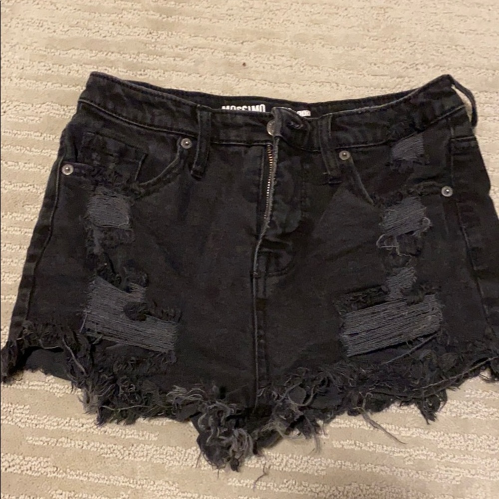 Black cute shorts